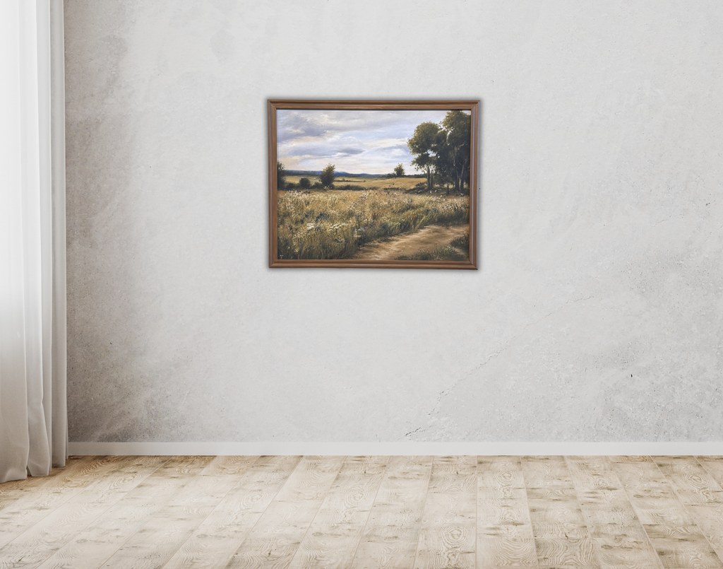 Wildflower Meadow Inspired Fine Art Print