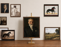 Vintage Style Sophisticated Gentleman Portrait