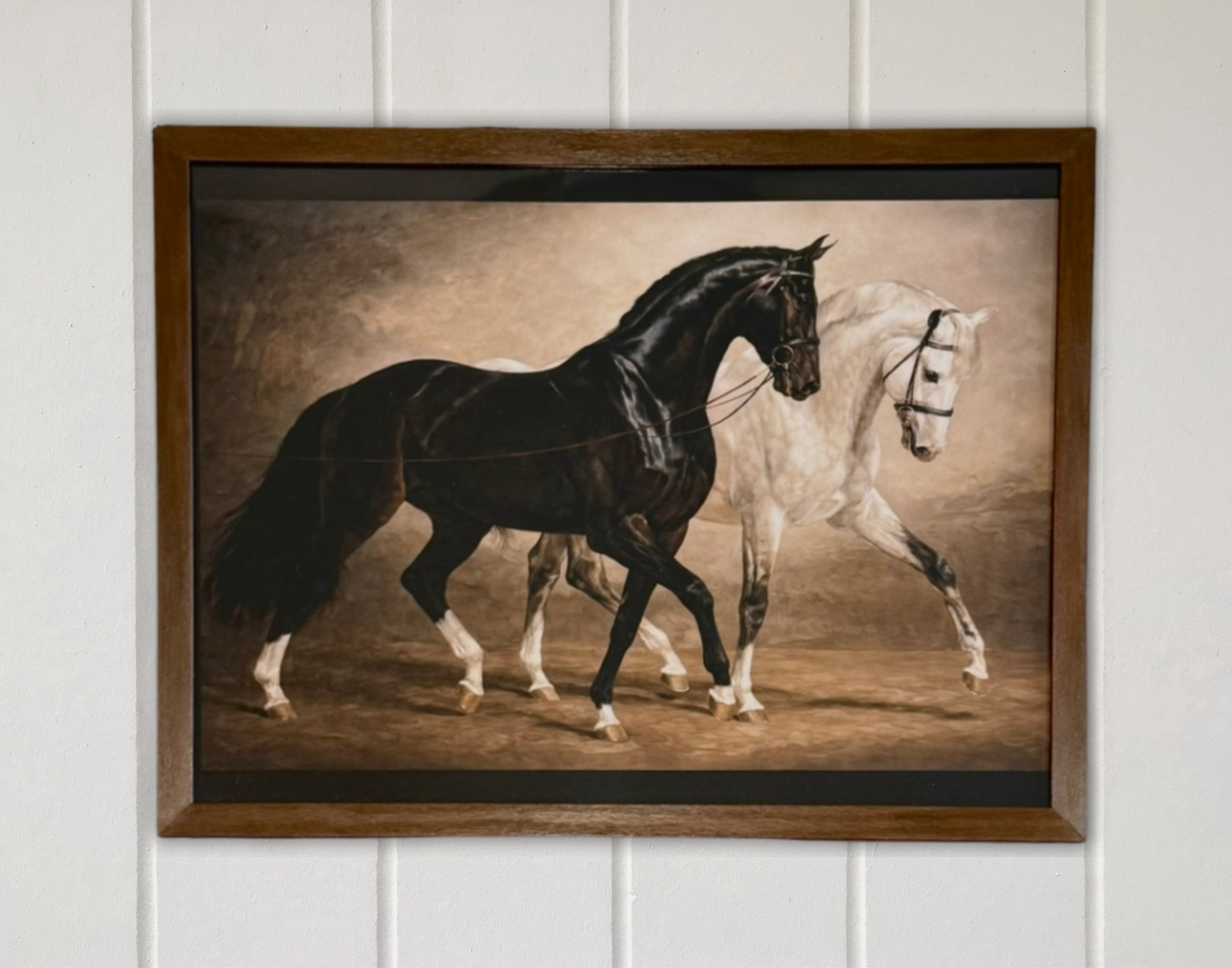 Vintage Style Equestrian Art Print