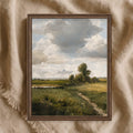 Countryside Path |  Vintage Landscape Framed Art Print