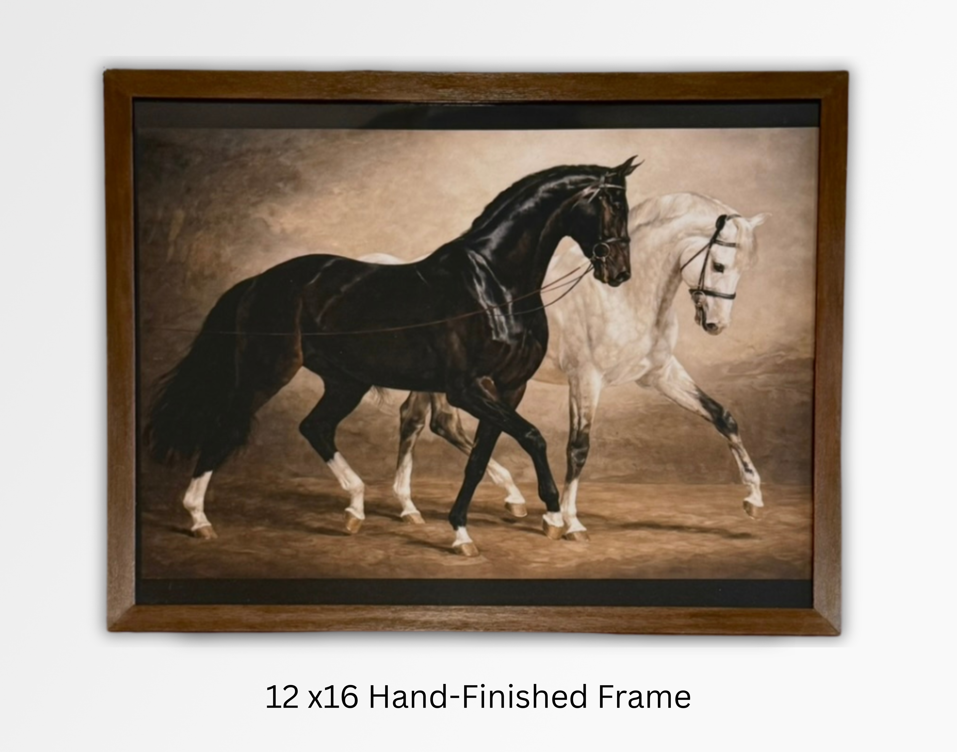 Vintage Style Equestrian Art Print