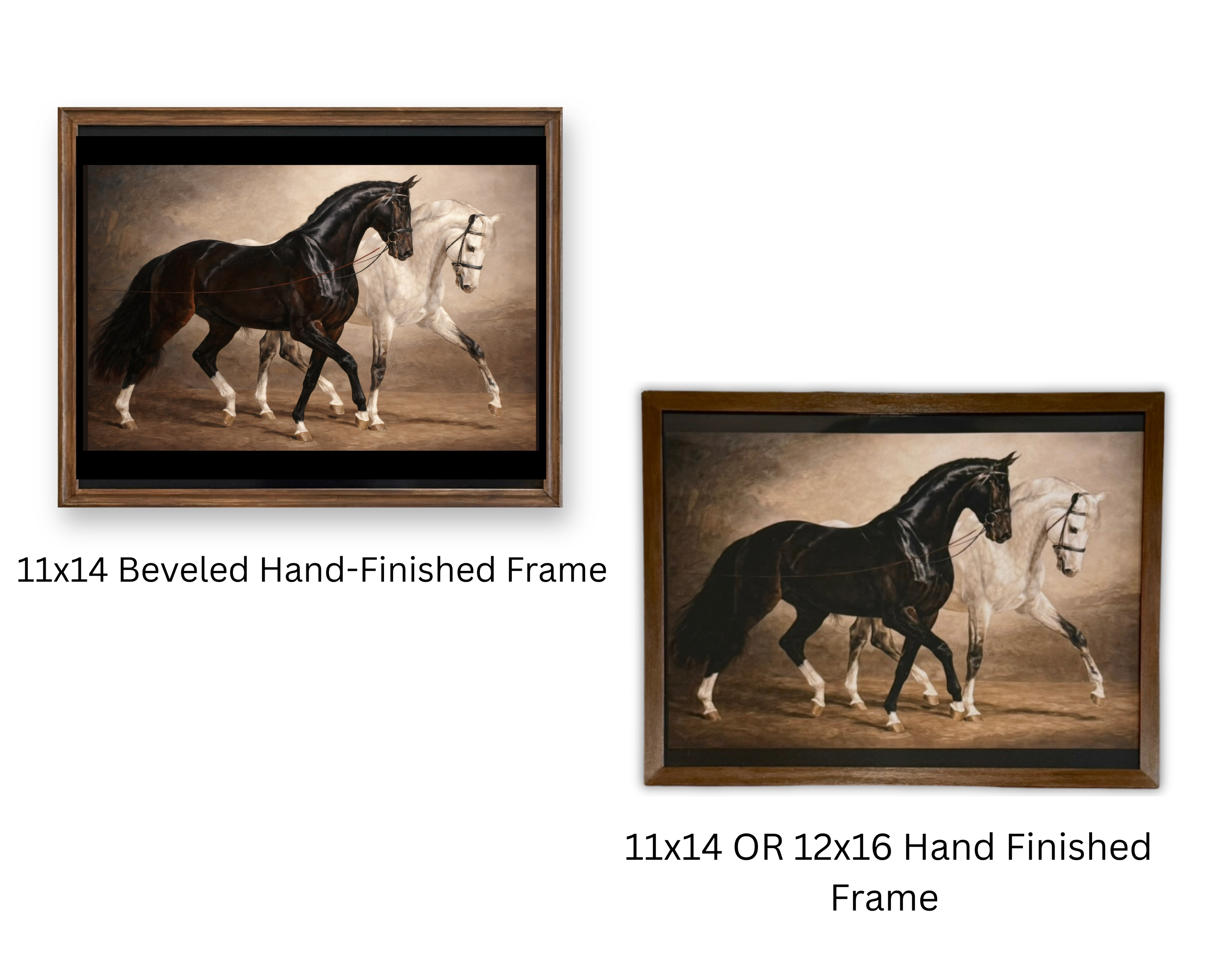 Vintage Style Equestrian Art Print