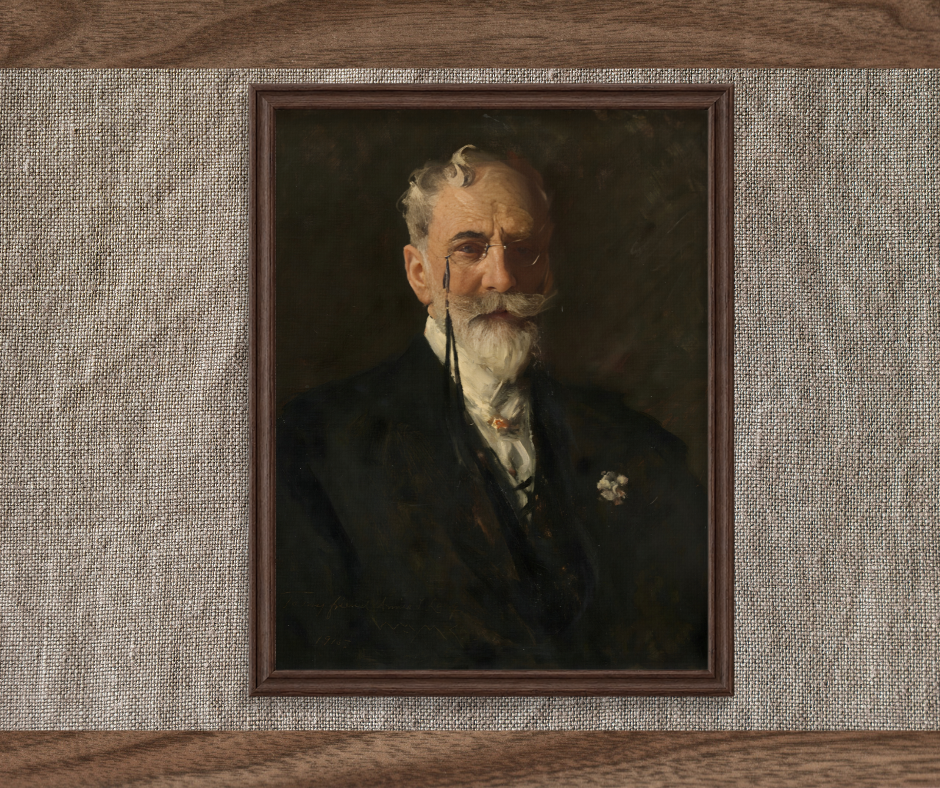 William Merritt Chase Self Portrait (1915)| Vintage Portrait Wall Art | Framed Print