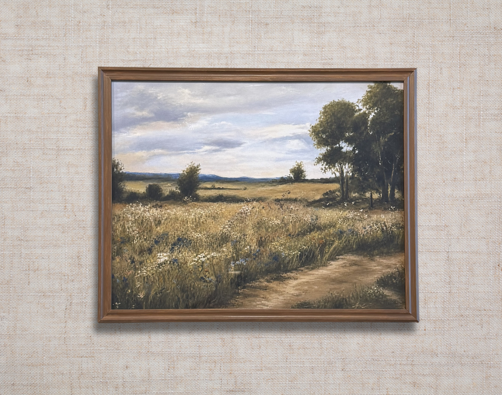 Wildflower Meadow Inspired Fine Art Print
