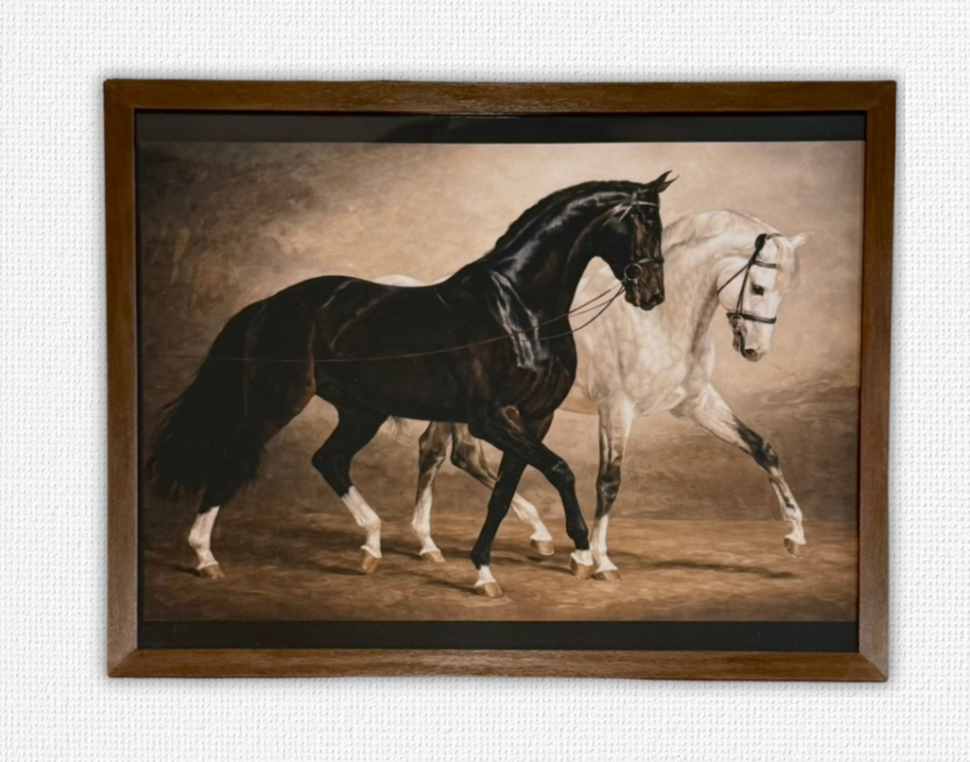 Vintage Style Equestrian Art Print
