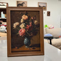5x7 Vintage Style Flowers Framed Print