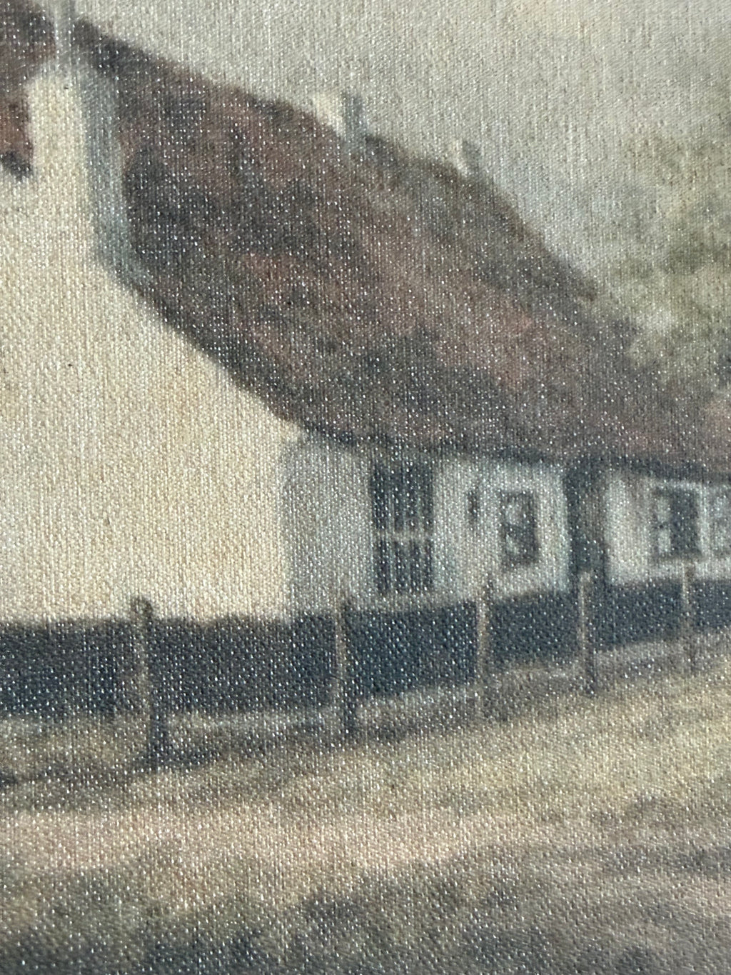 Vintage Farmhouse Framed Canvas Print