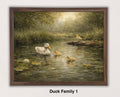 Vintage Style Duck Family Set