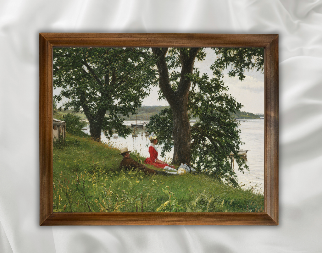 "On the Bank" Inspired Fine Art Print