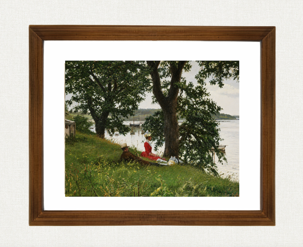 "On the Bank" Inspired Fine Art Print